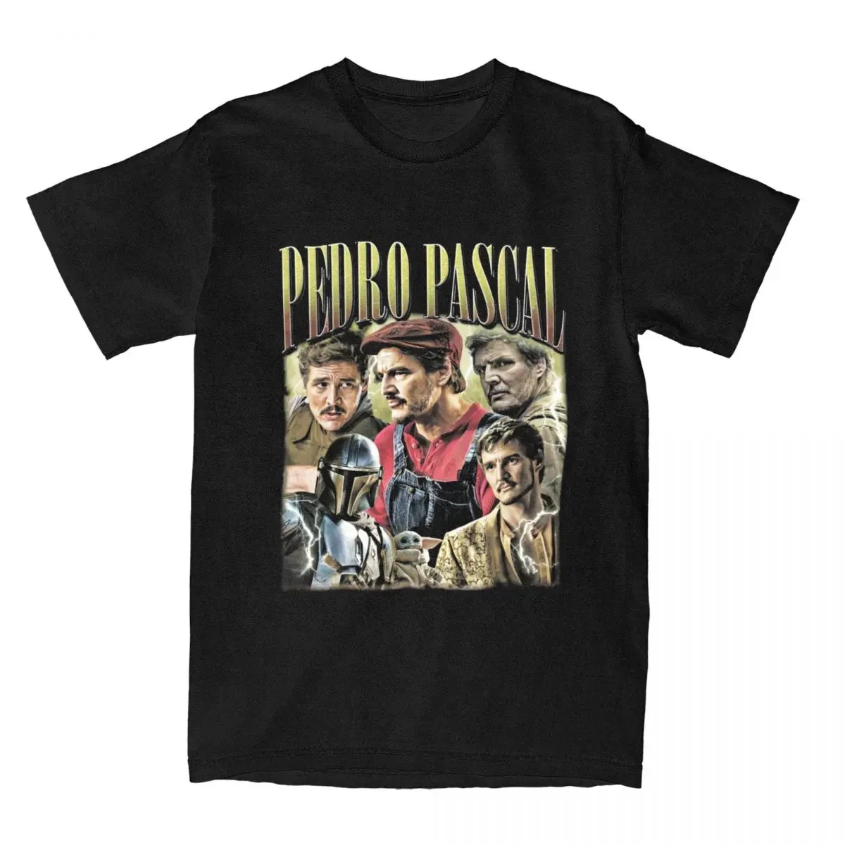 Bootleg Pedro Pascal T Shirt Vintage T Shirt Unis Streetwear Short Sleeve Pedro Pascal Plus Size T Shirt Women 62479