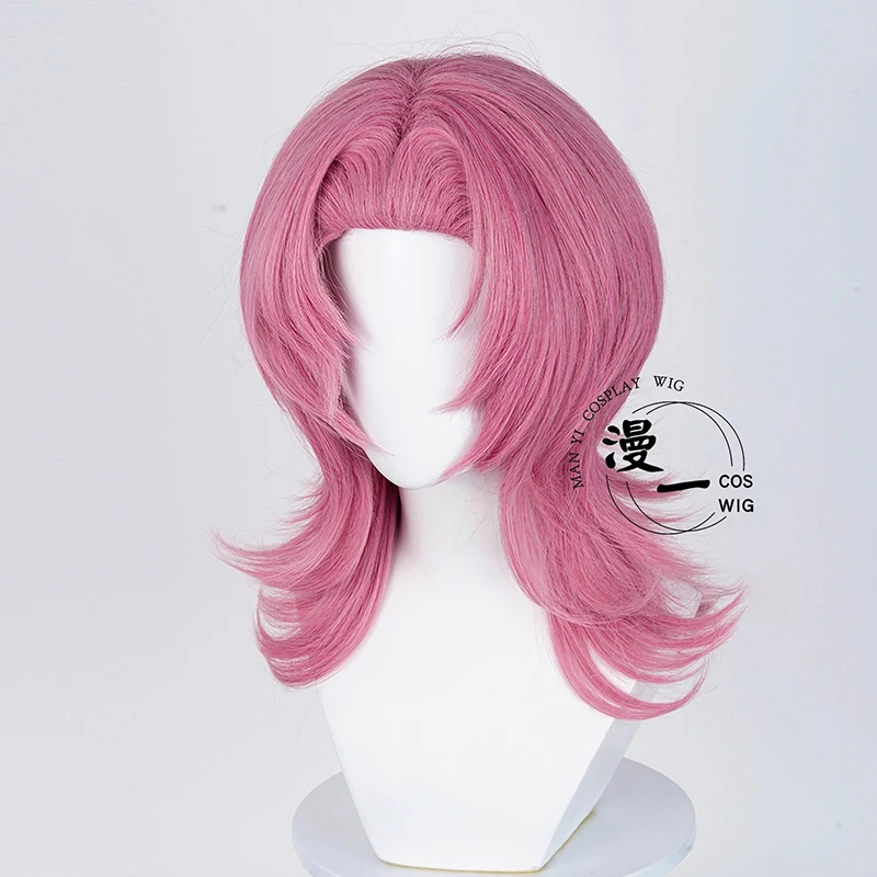 Saja Boys Cosplay Wigs 45cm Demon Hunters Cosplay Wigs Heat Resistant Synthetic Hair Party Saja Boys Wig Show Party+ Wig Cap