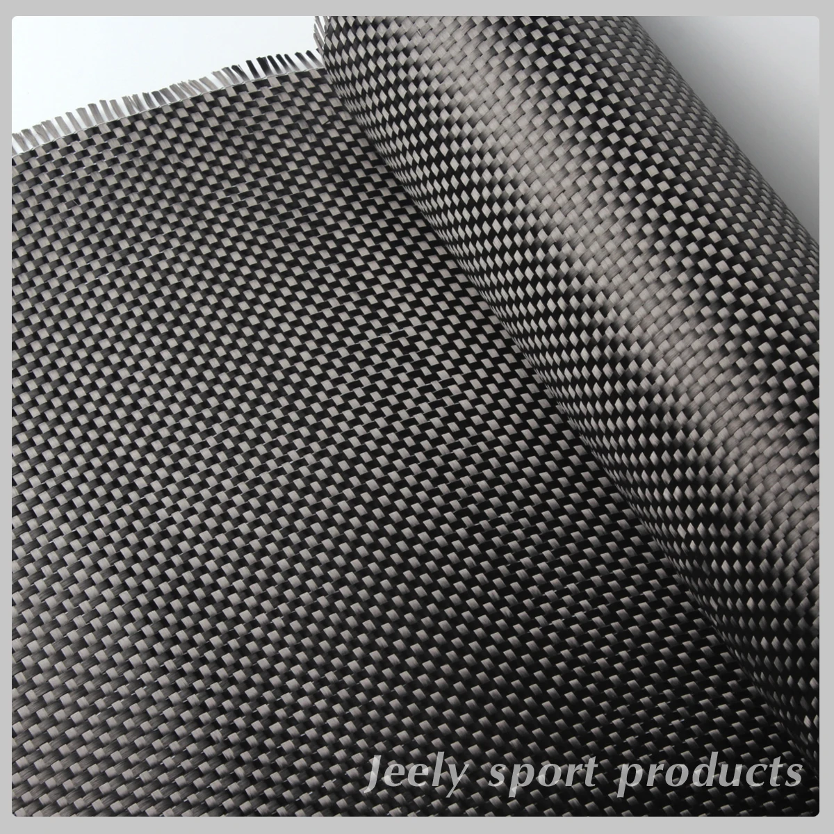12k 400gsm Plain Weave Carbon fabric for car spoiler building 0.5m*1m