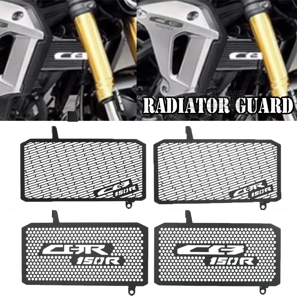 

2024 2023 Motorcycles FOR HONDA CB150R CBR150R 2016-2021 2020 2019 2018 CB 150R CBR 150 R Radiator Grille Guard Protector Cover