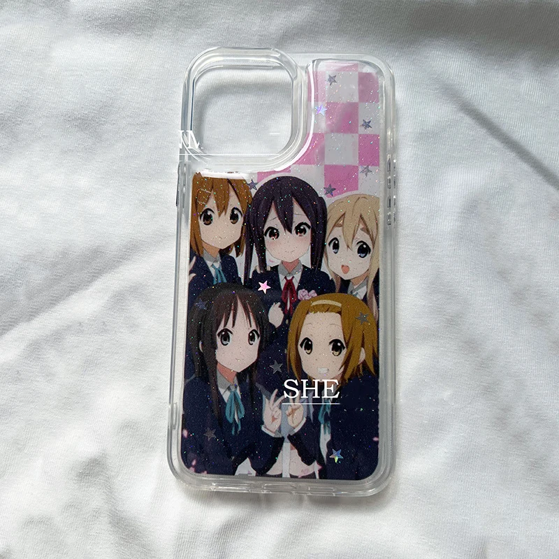 

Japan Anime Girl Phone Case Popular Minimalist Fit For iPhone 17 16 15 Promax Bow Phone Case iPhone 14 High end 13 Pro Silicone