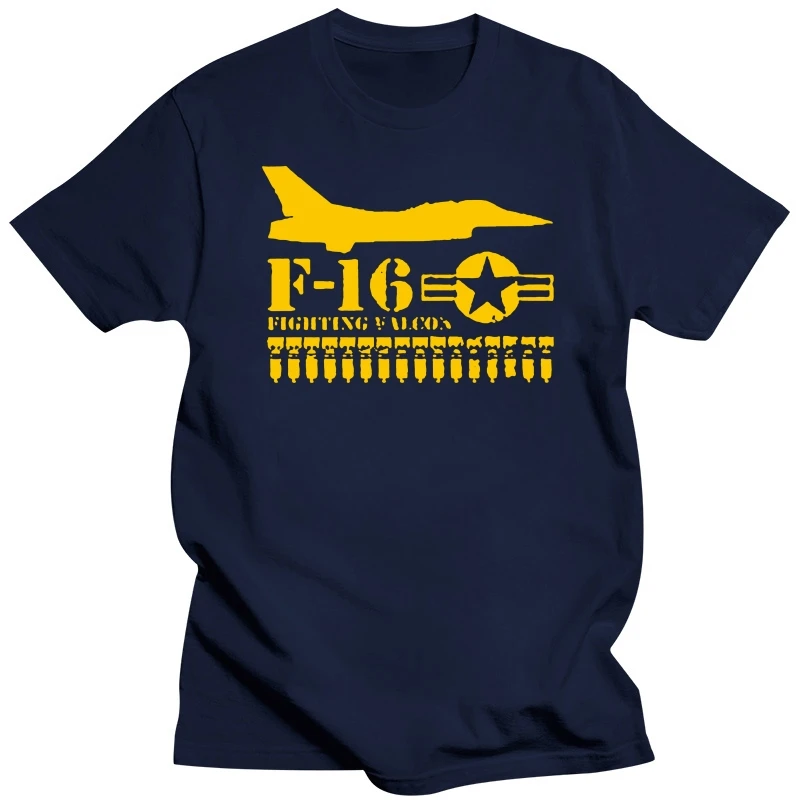 Men T-shirt F 16 Fighting Falcon (distressed) Tshirt Women T Shirt Men Cotton Tees Tops Hip Hop Harajuku