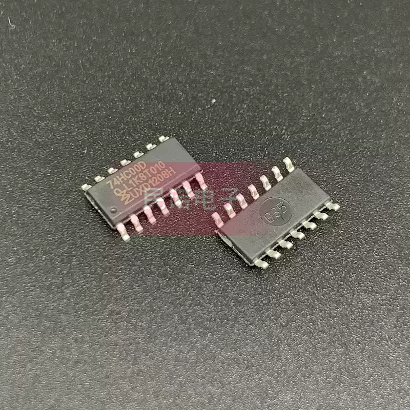 10-100pcs new chip 74HC00D SOP-14 original new imported logic chip NAND gate 2 inputs