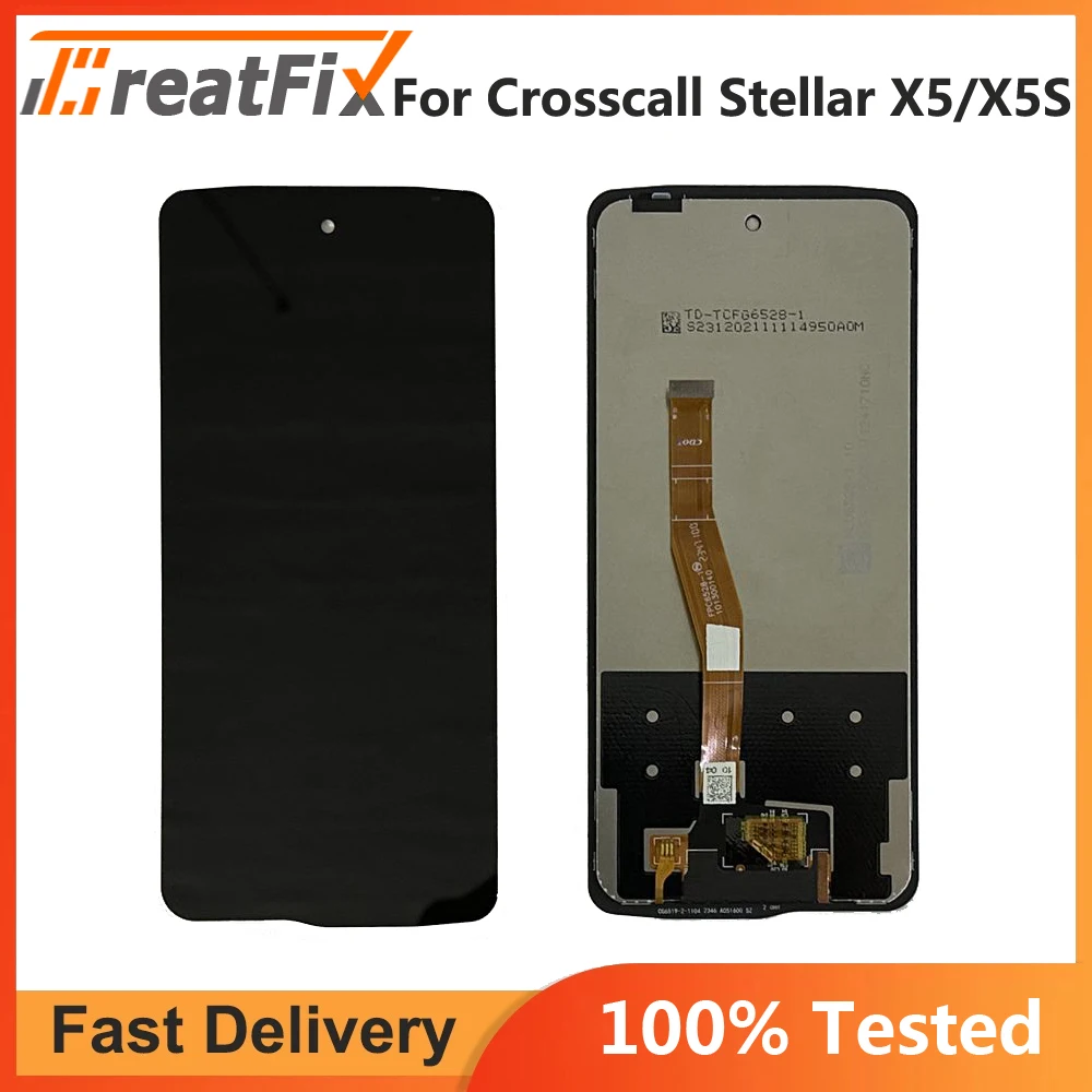 For Crosscall STELLAR X5 LCD Display Touch Screen Sensor For Crosscall Stellar X5s X5 lcd Display Touch Screen