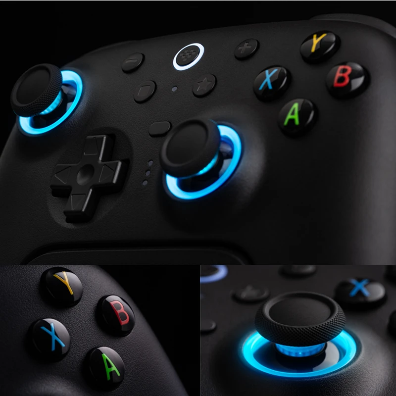 8BitDo Ultimate Wireless Controller 2.4G Upate Hall Effect Joystick متوافق مع Windows10/11 وApple وAndroid