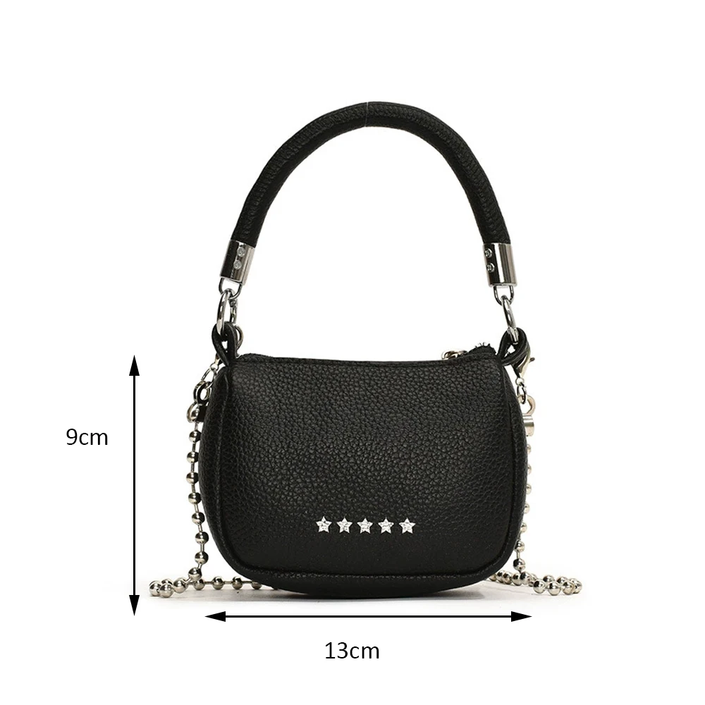 Mini Saddle Small Square Bag, Damenhandtasche, neue modische Schultertasche für Frühling und Sommer, Umhängetasche – Detail 3