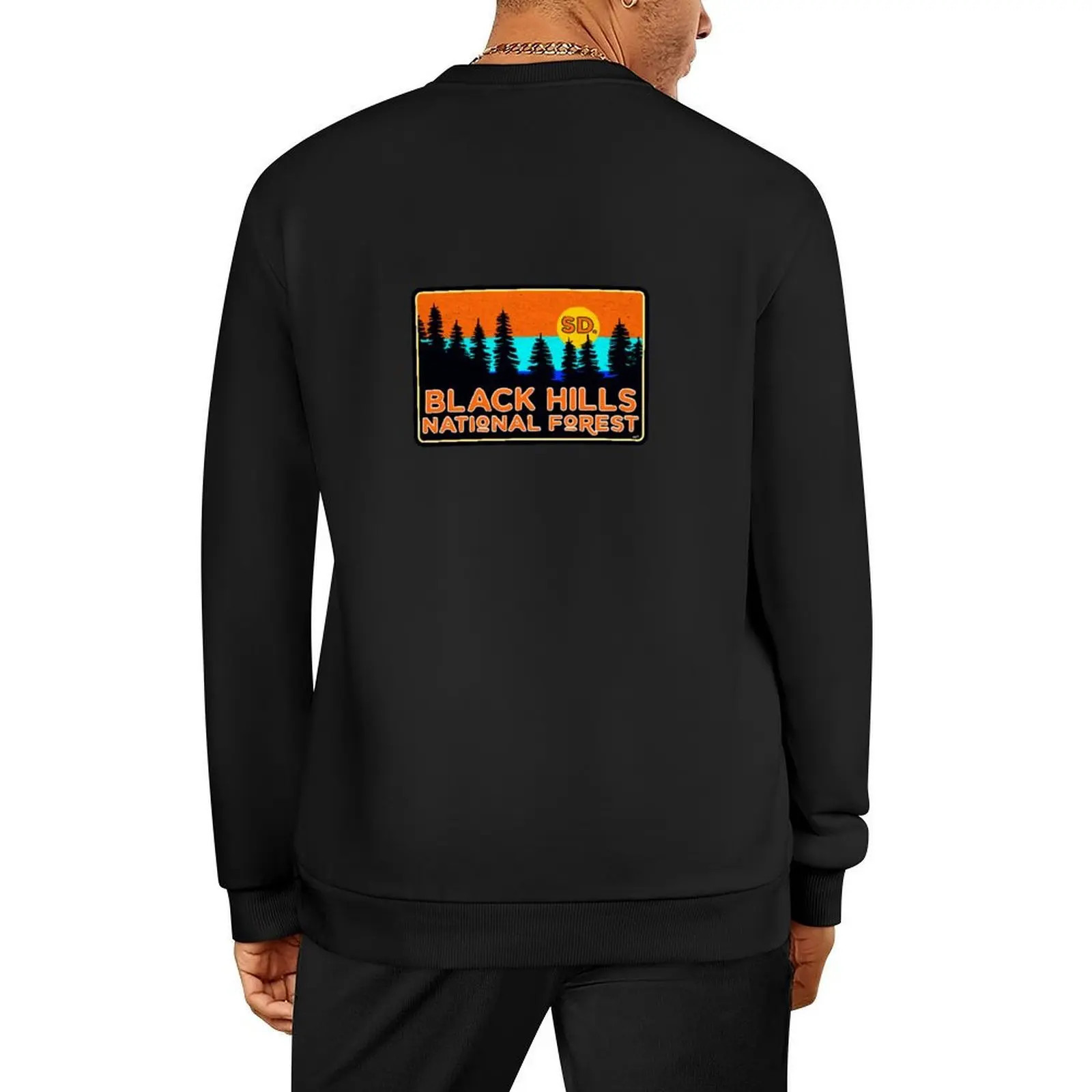

Black Hills National Forest South Dakota Laptop Luggage Bumper Pullover tracksuits fashion men tracksuit men hooded sweatshirt