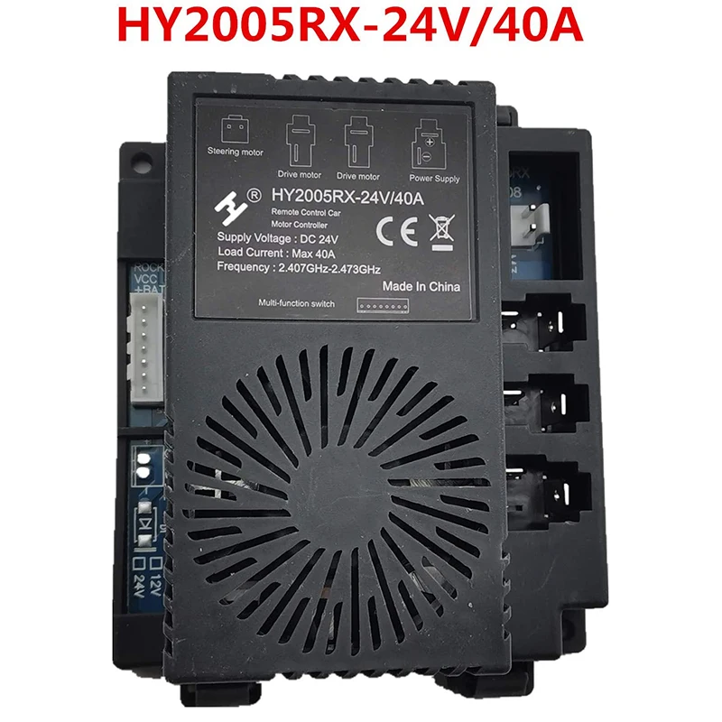 24v 2005rx, 2005m-hl, 2005rx-hl, receptor de controle remoto bonde de bluetooth do carro das crianças 2.4g, controlador liso do começo