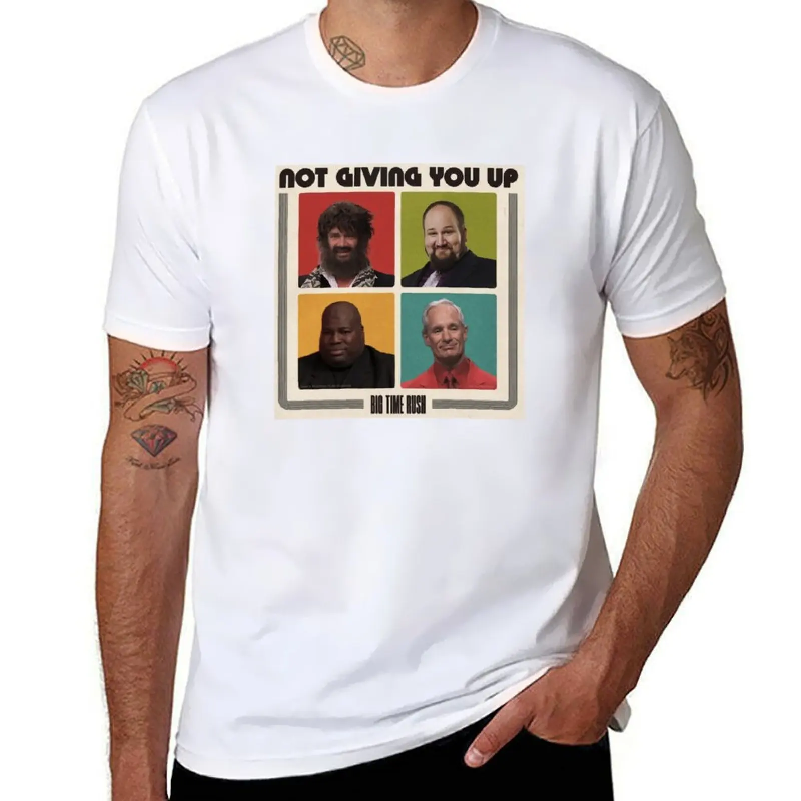 

Not Giving You Up- Alt BTR T-Shirt cotton t shirt pack t shirts for man pack cotton T-Shirt