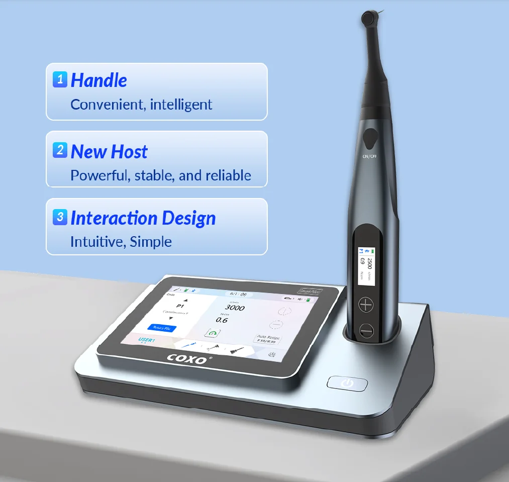 Portable Dental C Smart I pilot Coxo Dental Endo Motor With Apex Locator for Endodontics Treatment