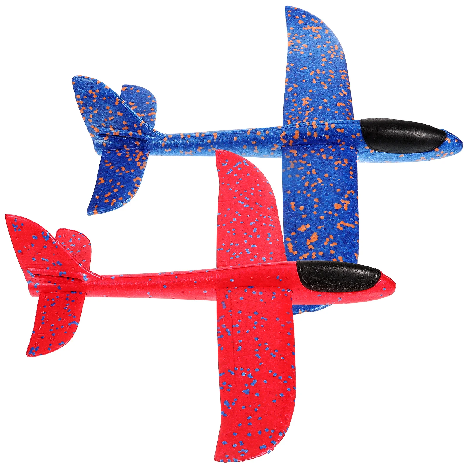 

2 Pcs Toys Childrens Throwing Plane Flying Glider Planes Kids Model Airplane for