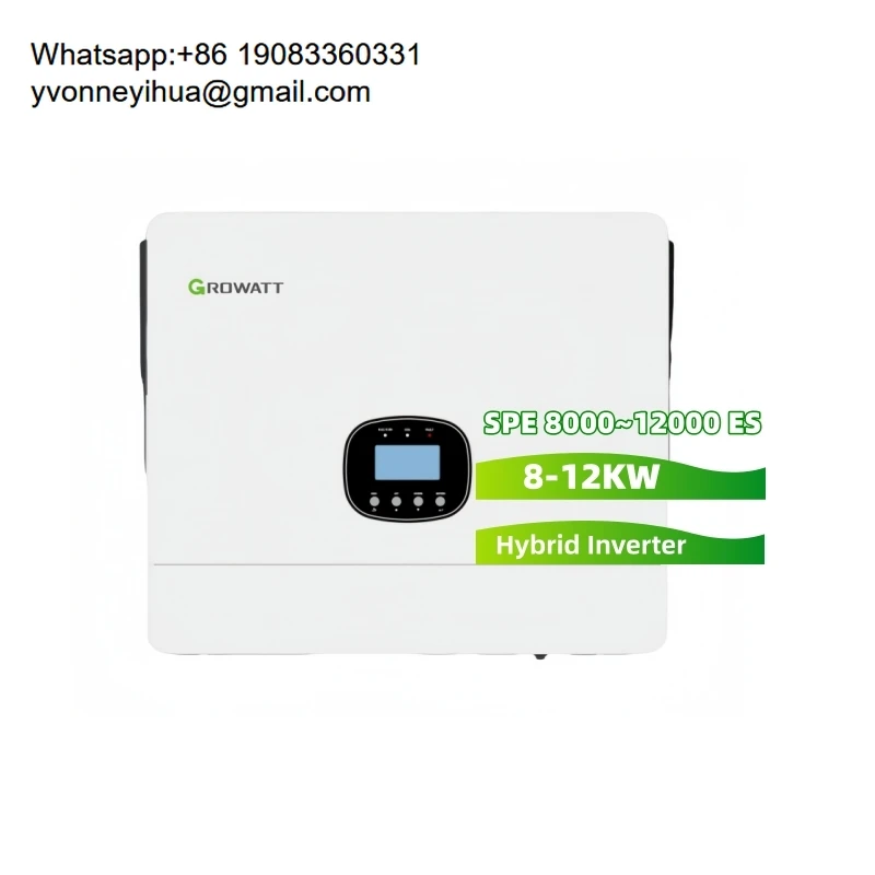 

Growatt SPE 8-12K ES Hybrid Inverter 8Kw 10Kw 12Kw Single Phase Solar Inverter Household Energy Storage System