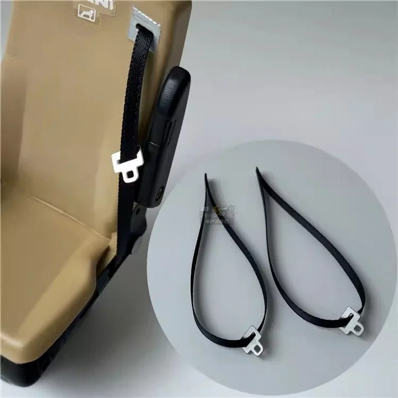 Interior Seat Belt Common Simulation for 1/14 Tamiya RC Dump Truck Tipper Trailer SCANIA 770S VOLVO BENZ MAN TGX Car Accessories