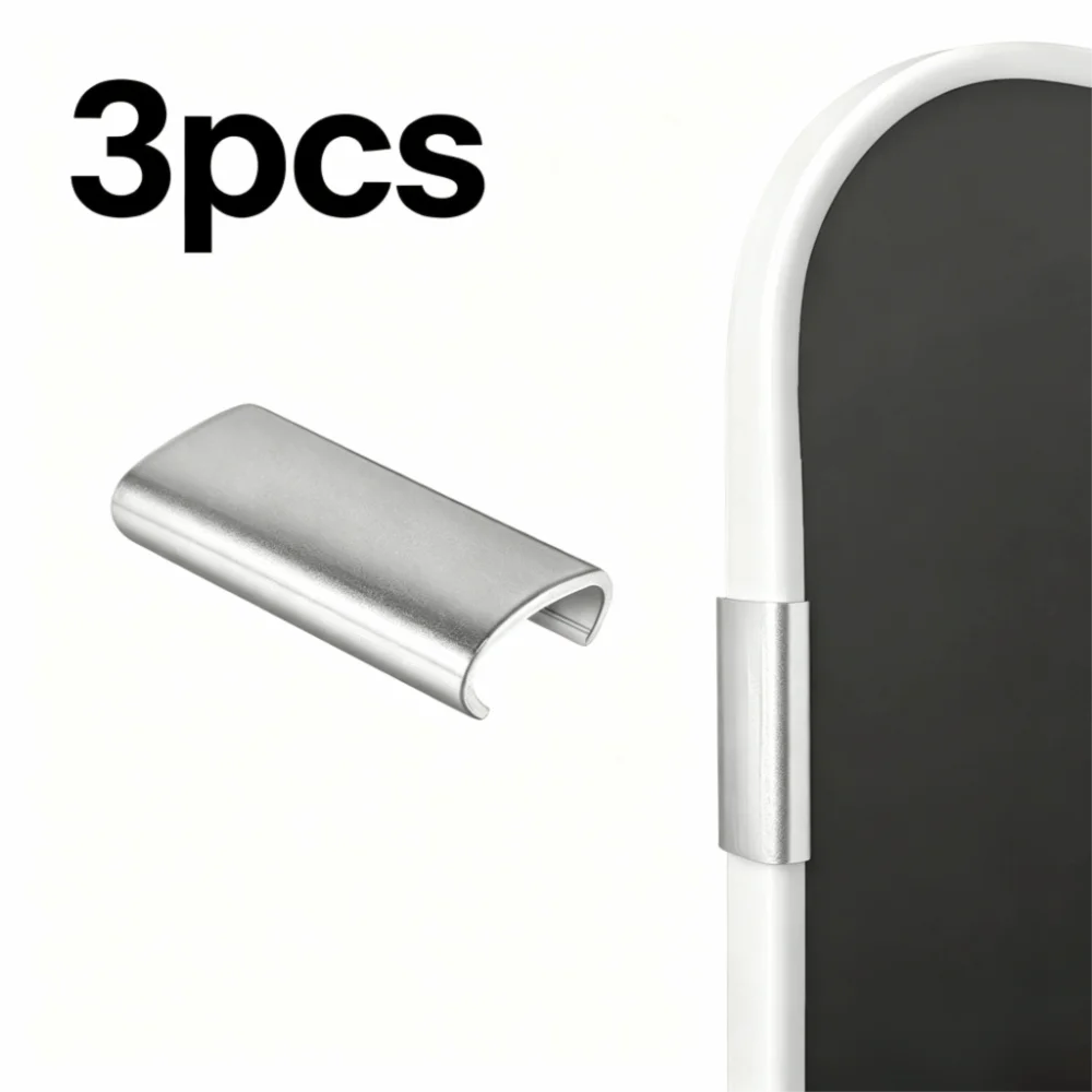 3Pcs Weighted Blocks Pickleball Paddle Edge Protector Decorative Colorful Shock Absorption Edge Protector Clips 16mm Fit