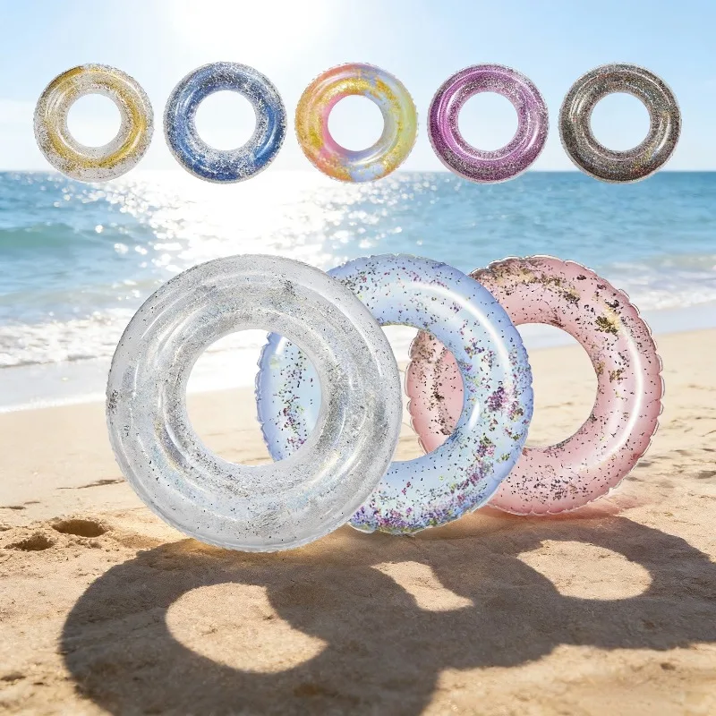 Thickly-embroidered Inflatable Seatings Sequin Beach Pool Inflatable Seatings Float Outdoor Furniture Sedie Gonfiabili ZY40CQZJ
