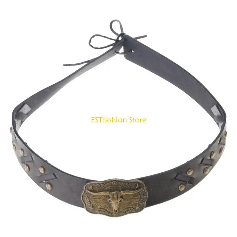 

Y5GC Hat Band Replacement Ethnic Decorative Hat Belt Party Bohemian Cowboy Hat Bands