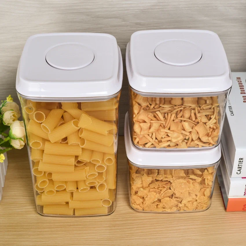 ankou Plastic Airtight Food Storage Boxes Easy Open and Lock Small Food Storage Container Set Storage Container Food