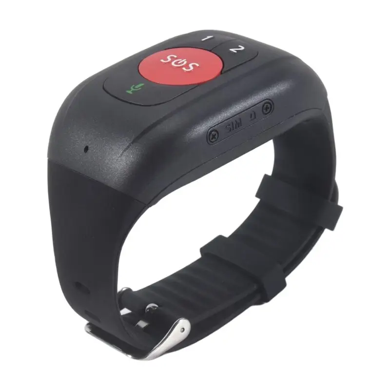 M45K-Elderly 4G SOS Watch GPS Tracking Wristband Bracelet Emergency Alarm GPS Tracking Heart Rate Blood Pressure Monitor