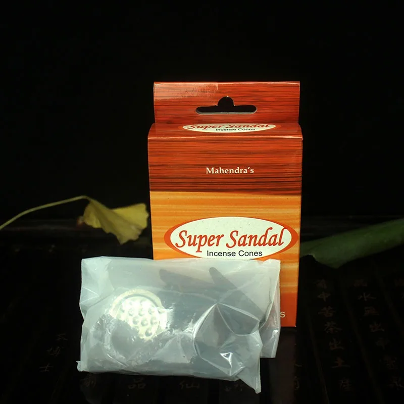 15 Cones Sandalwood Mahendra Tower Incense Handmade Natural Lavender Rose Vanilla Cone Fresh Pagoda Incense Sterilizes