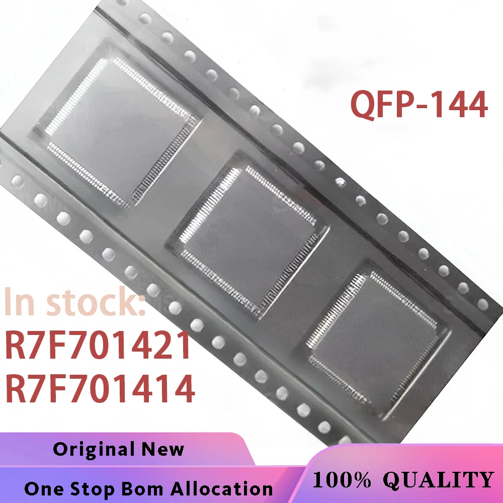 (1PCS) R7F701414 R7F701414EAFB 7F701414 QFP-144 Chipset