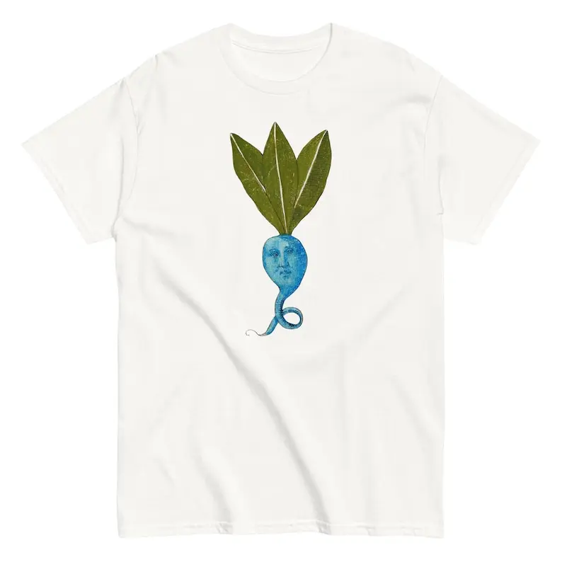 Medieval Beetroot Shirt Unisex Weird Medieval Art Meme TShirt Vintage Funny Graphic Tee Novelty Gift Cotton Casual Retro Apparel