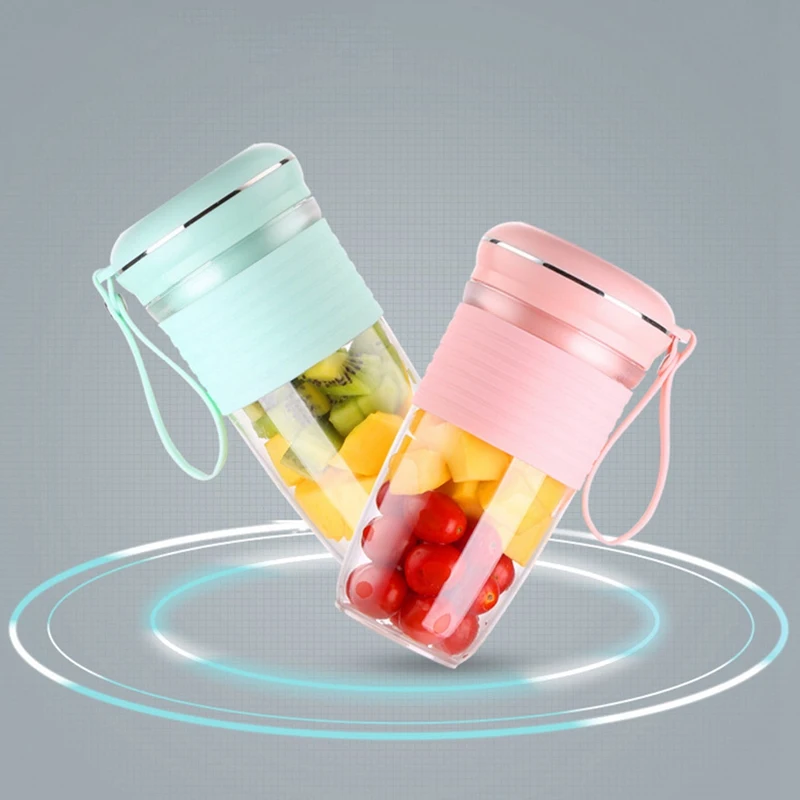 خلاط منزلي متعدد الوظائف ، عصارة صغيرة من الفولاذ المقاوم للصدأ ، كوب ، قابل لإعادة الشحن ، محمول ، خلاط كهربائي ، جديد