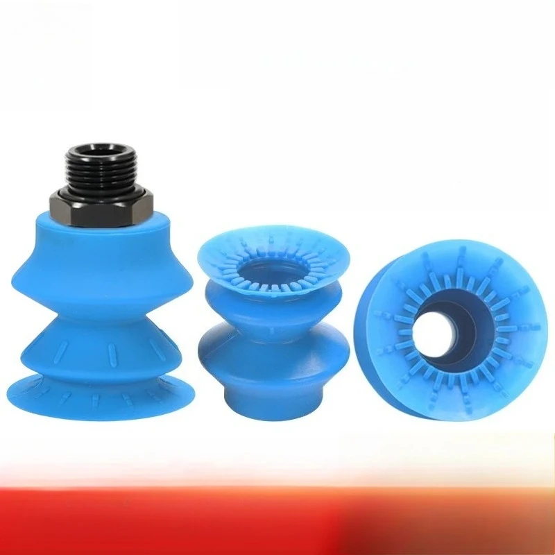 BGX34/41/48 Industrial vacuum suction cup nozzle packaging bag silicone wear-resistant multi-layer manipulator accessories
