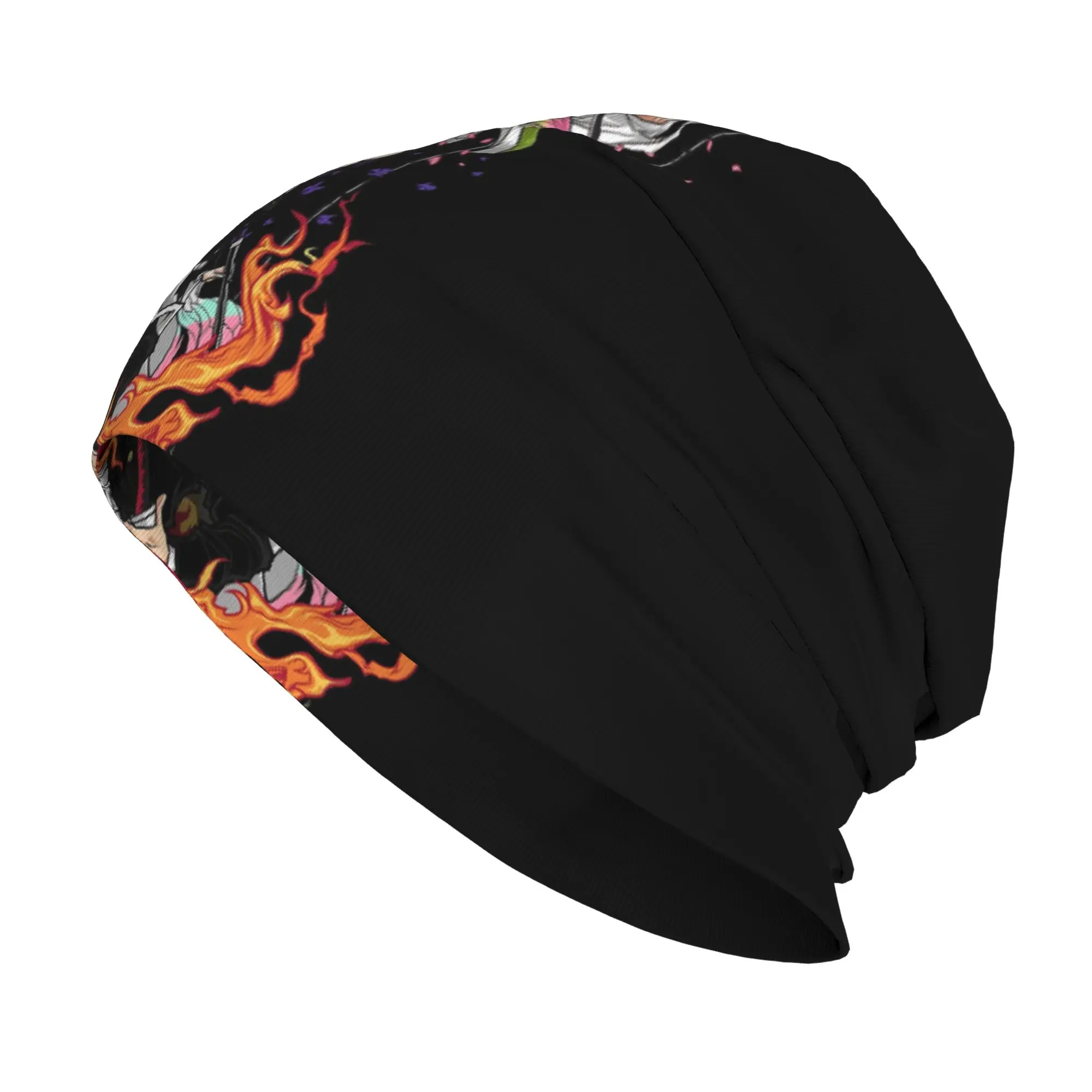 1 Piece DemonS SlayerS Fashion Hats Pose Thin Hat Bonnet Hipster Skullies Caps Men Women's Earmuffs