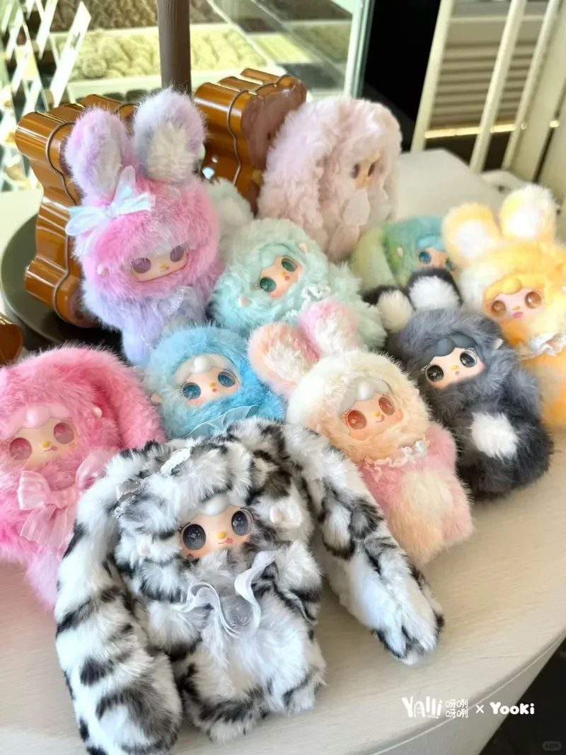 

New Yooki Genuine Blind Box Jump A Little Bunny Series Vinyl Pendant Doll Bag Pendant Mystery Box Collect Toy Birthday Gift