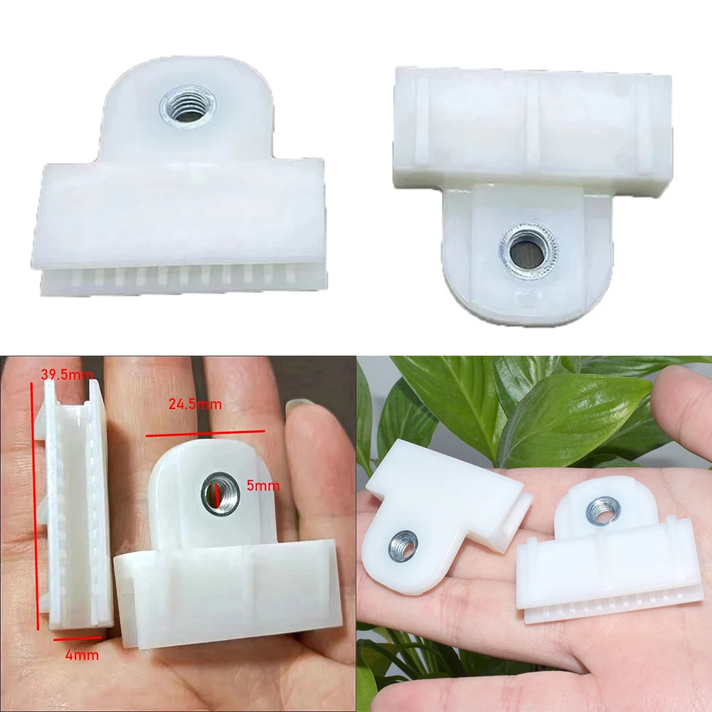 4mm Car For M6 Spiral Regulator Glass Support Clips For Accessories For Auto Slider Sash Connector Holder Clip