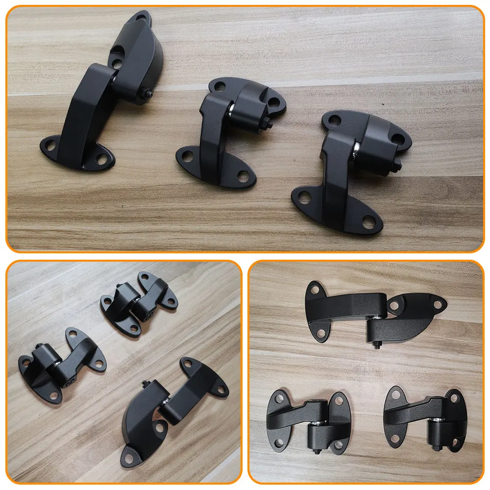 Dream Car Car Parts Machining Aluminum Black Billet Tailgate Doors Hinge For Old Defender 90 110 130