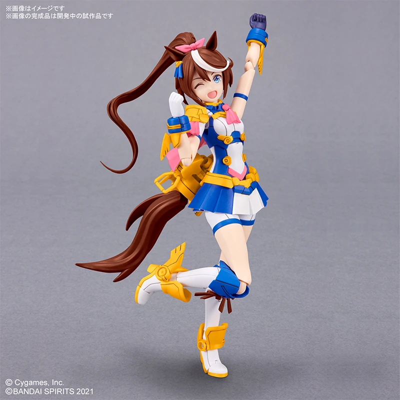 Bandai figura de acción de Anime Original para niños, modelo de ensamblaje de 30MS Pretty Derby, Tokai Teio, juguetes de adornos coleccionables, regalos para niños