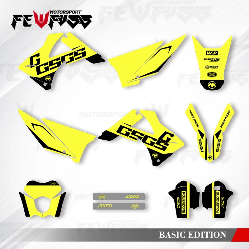 

Fewfuss Graphics Decals Stickers Motorcycle Background Custom For GASGAS 2010 2011 EC MC 005