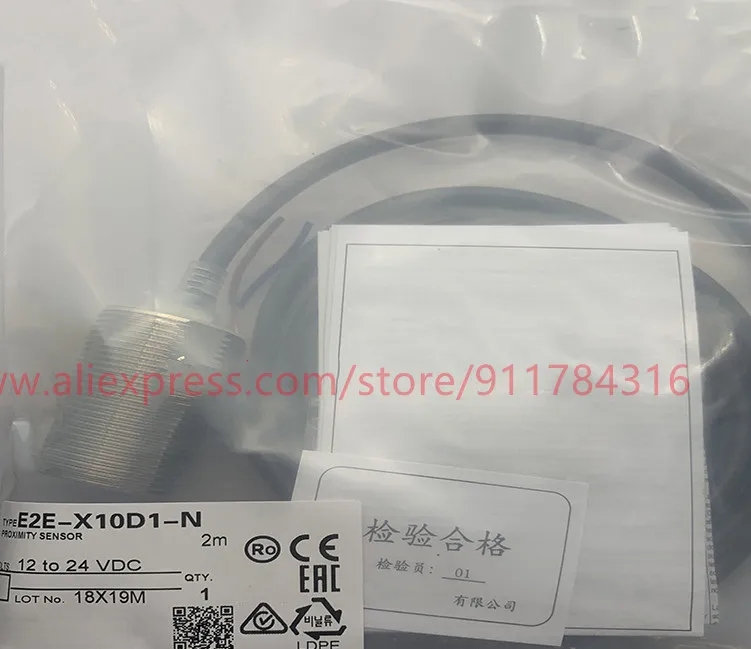 

3pcs New High quality Proximity switch E2E-X10D1-N E2E-X10D2-N-Z E2E-X20MD1 E2E-X10F1-Z