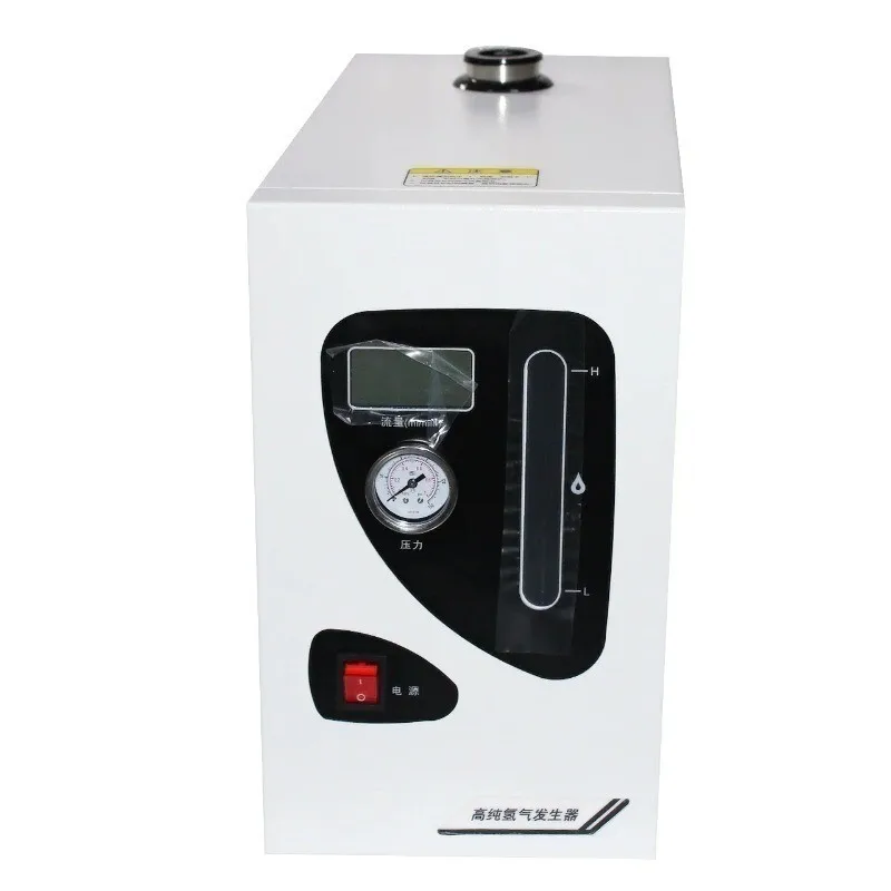 300ml/min 500ml/min Nitrogen Generator LCD Display 150W High Purity Nitrogen Gas Source Equipment With Gas Chromatograph110/220V