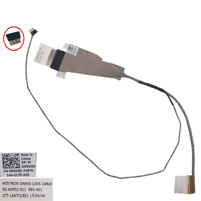 

Z FOR Dell Inspiron 14 (3421 / 3437) / 14R (5421 / 5437) LCD Video Cable 0N9KXD