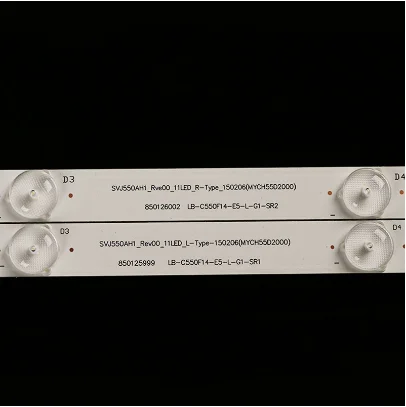 

LED Backlight Strip for LB55061 55D3000/D2000 LE55A6R9 LE55A6R9A LU55V809 55D3700I C550F15-E6-H