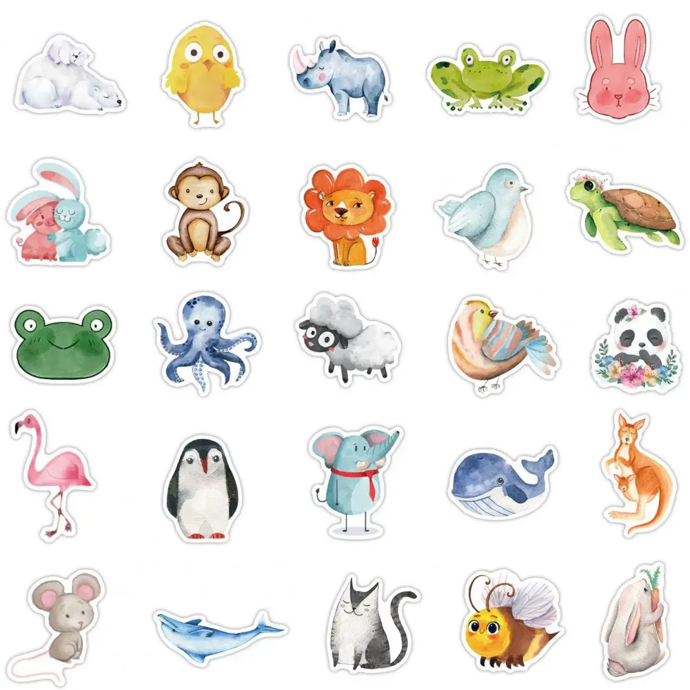 80pcs落書きステッカーかわいいクールスタイルのシームレスなステッカー防水多目的紙ステッカー