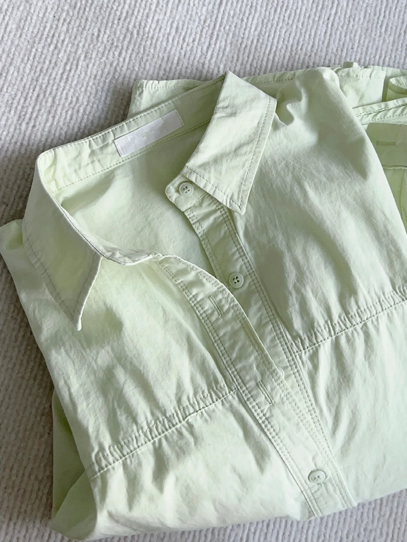 

Синяя рубашка из чистого хлопка с длинными рукавами, женская весна-лето, тонкая французская блузка с открытой передней частью, ранний осенний топ