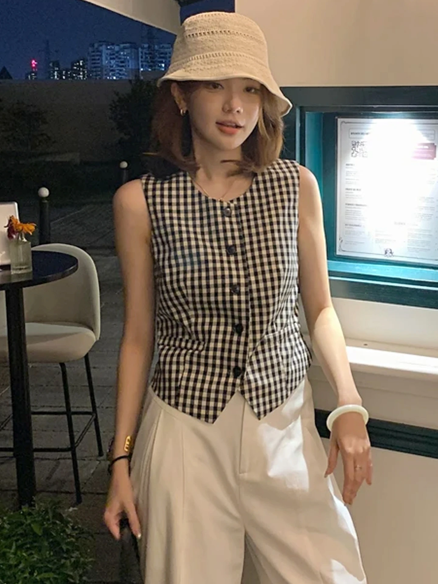 العصرية منقوشة Svel جولة Ne سترة المرأة الصيف Faionable حجم صغير فريد أعلى 2025 جديد Sle سترة المرأة عادية