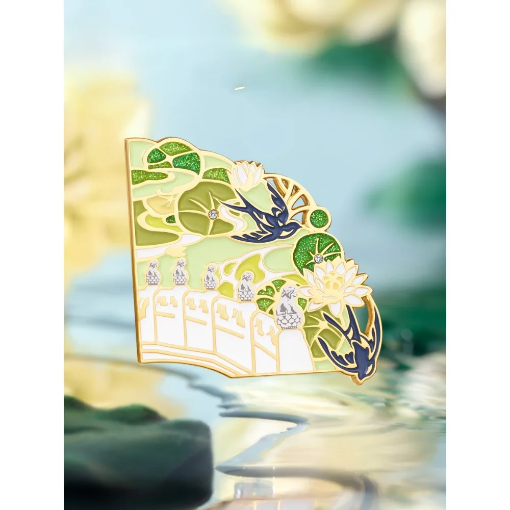 

Palace Museum Taobao Forbidden City Four Seasons Refrigerator Stickers Spring, Summer, Autumn, and Winter Creative Splicing Muse