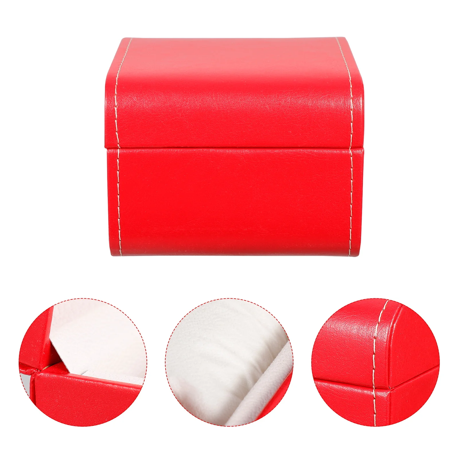 

Luxury Watch Box for Men Women Storage Display Case PU Gift Packaging Dustproof Scratch Resistant Jewelry Storage Case