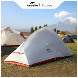 Naturehike Cloud Up Pro 2 3 People Tent Ultralight 20D Camping Tent Waterproof Outdoor Trekking Travel Backpacking Cycling Tent