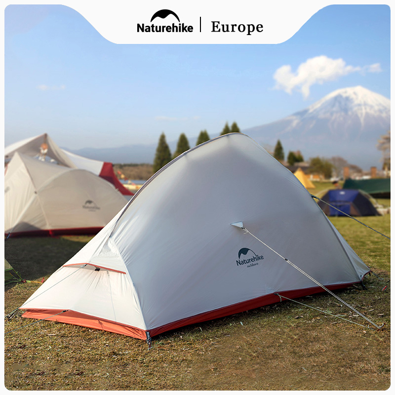  Naturehike Cloud Up 1 2 3 People Tent Ultralight 20D Camping Tent Waterproof Outdoor Trekking Travel Backpacking Cycling Tent 