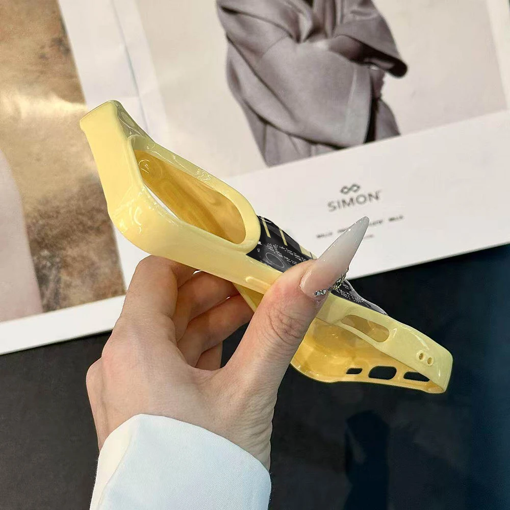 Kreatives Klaviertasten-Muster Handyhülle für iPhone 17 16 15 14 13 12 11 Pro Max 14 Plus 17Air Falten-Wellen Weiche Silikonhülle – Detail 7