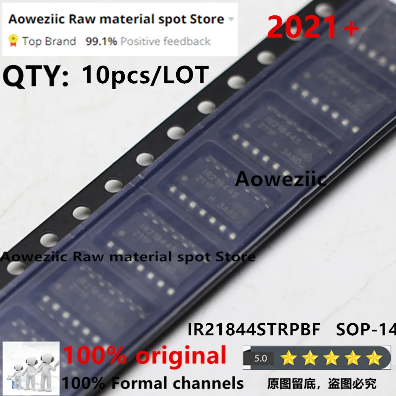 Aoweziic 2024+ 100% New Imported Original IR21844STRPBF  IR21844S  IRS21844STRPBF  IRS21844S SOP-14 Driver IC