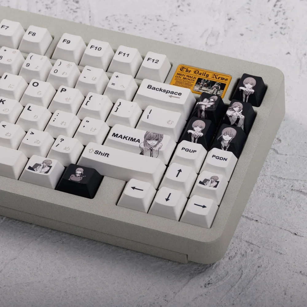 

The Marchima Cherry PBT 127-key Comic Custom Keyboard Keycap Set Is Suitable for 66/68/86/96/98/104 Mechanical Keyboards