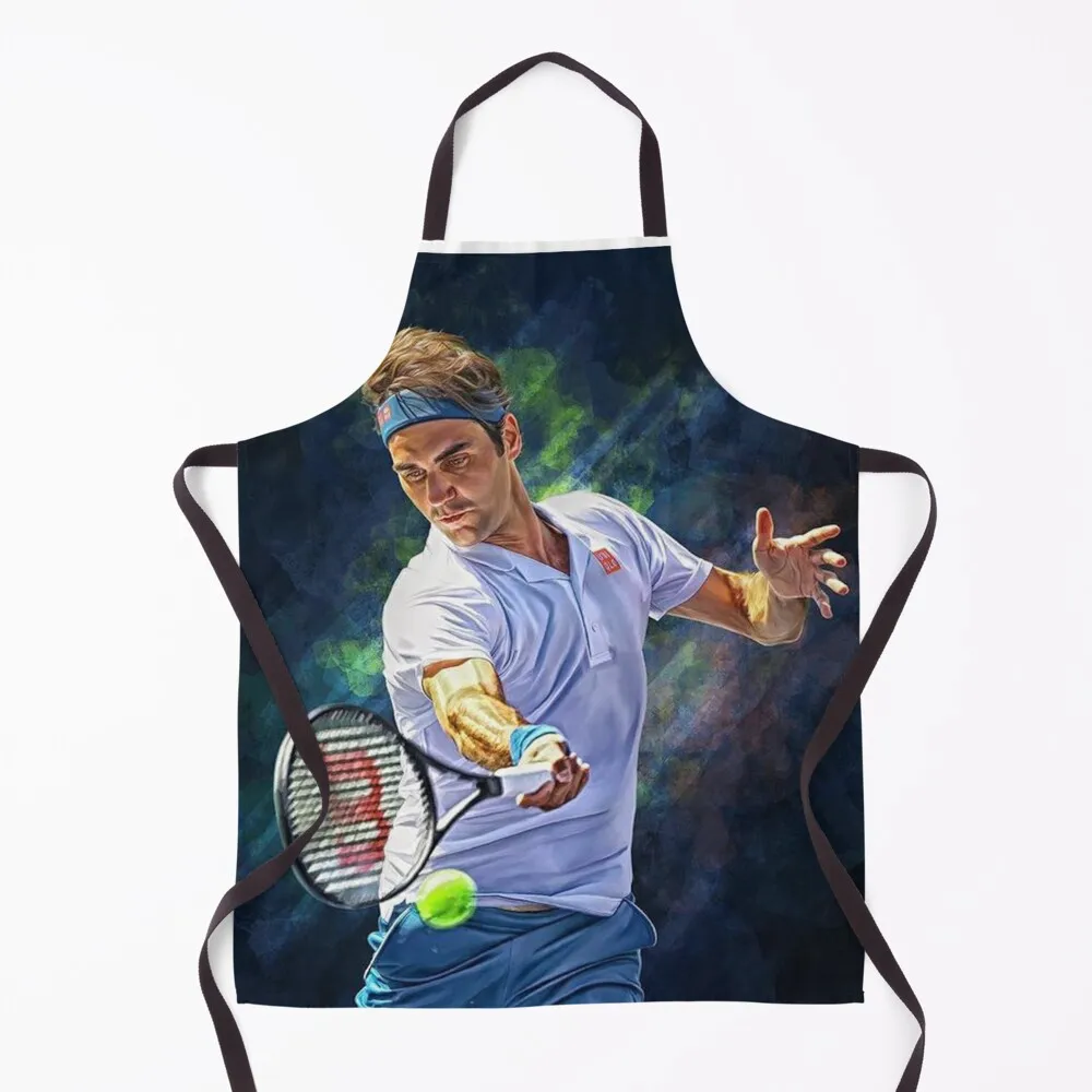 

Art Roger Federe Apron cooks clothes Funny Barber Woman Work Apron