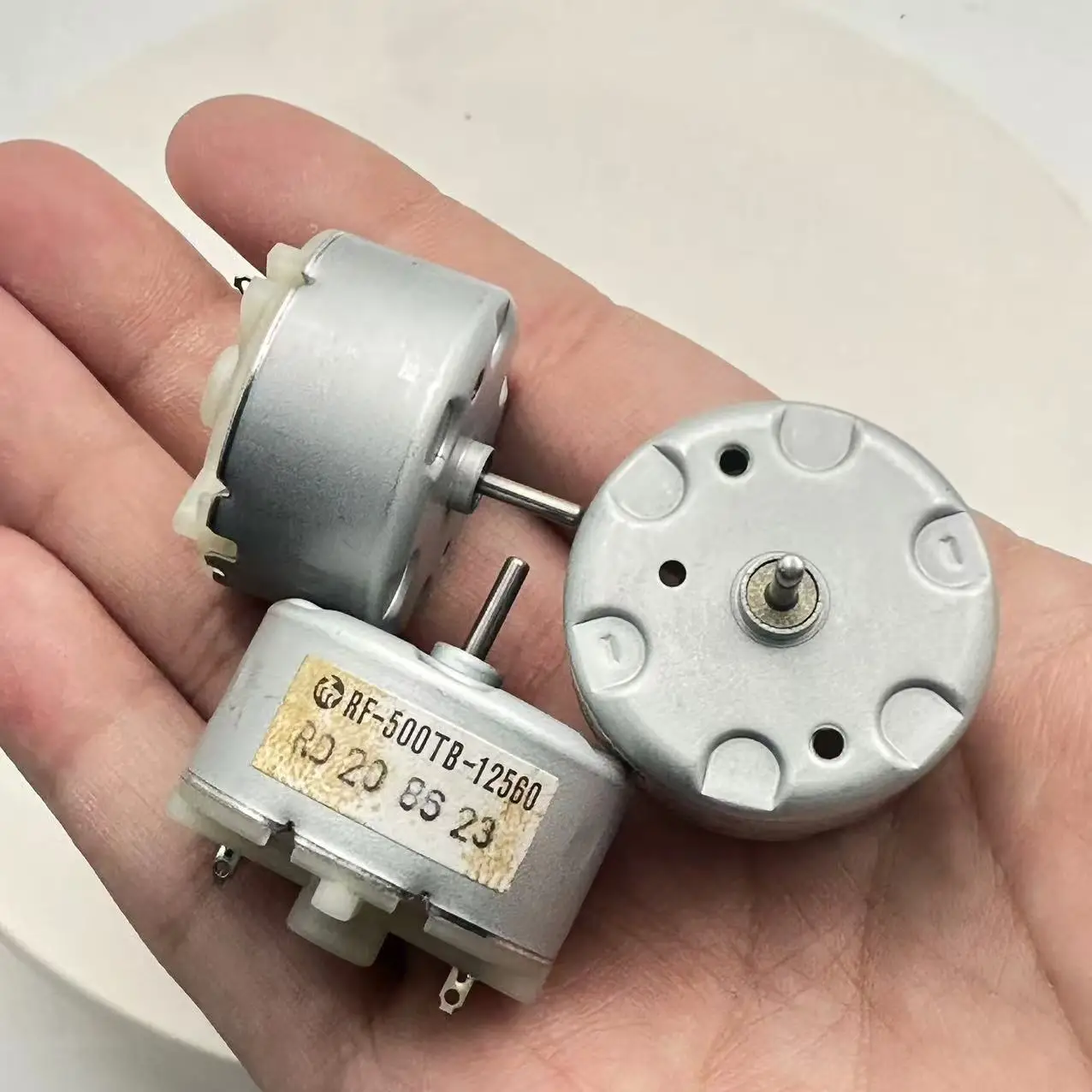 MABUCHI RF-500 TB-12560 DC 5V6V9V12V Mini 500 Elektrische Motor Micro 32 MM Ronde Spindel Motor 5600 RPM Presious Metalen Borstel motor