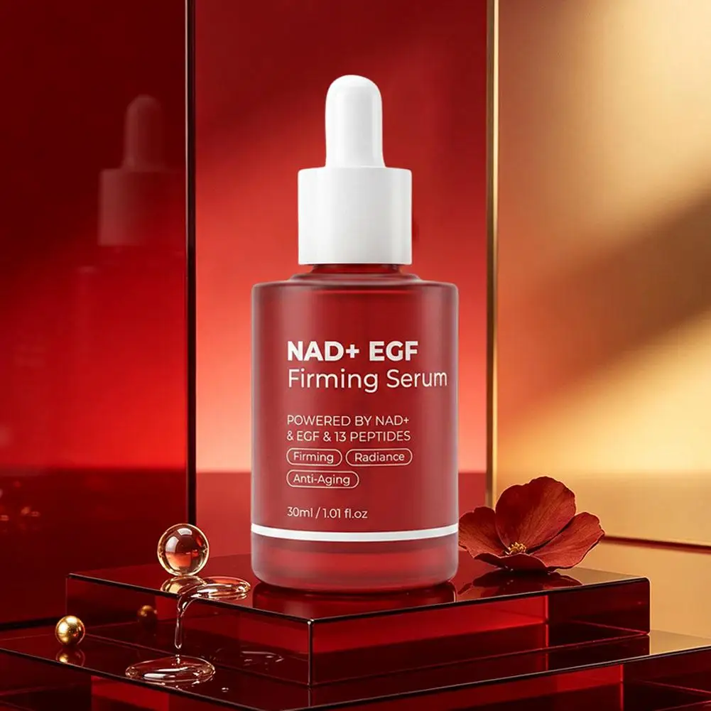 NAD+ EGF Straffendes Serum Strahlkraft-Verstärker Tiefenhydratation Hautreparatur Anti-Falten Tägliches Gesichts-Essenz-Serum 30ml – Detail 2